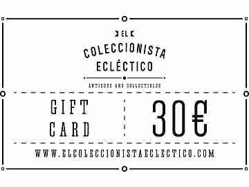 ¡Compra una tarjeta regalo con 30 euros de saldo!