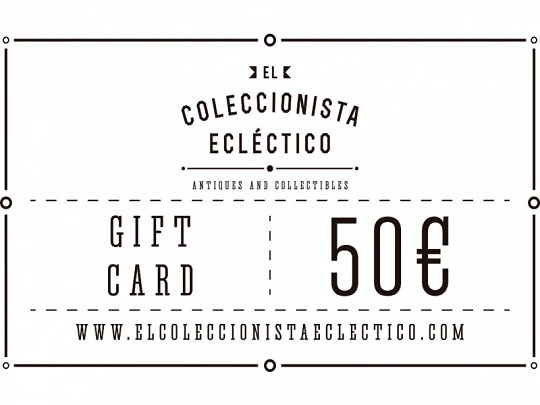 ¡Compra una tarjeta regalo con 50 euros de saldo!