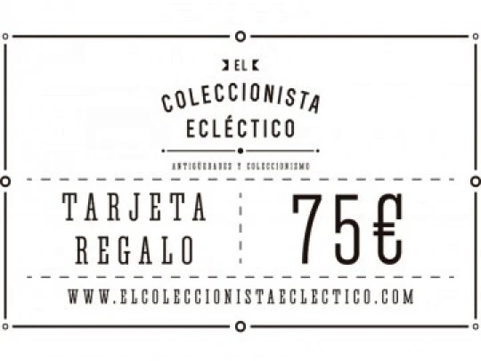 ¡Compra una tarjeta regalo con 75 euros de saldo!