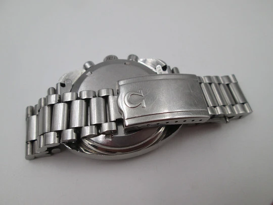 Cronógrafo automático Omega Seamaster. Acero inoxidable. Esfera azul mar. 1970 Cronógrafo automático Omega Seamaster. Acero inoxidable. Esfera azul mar. 1970