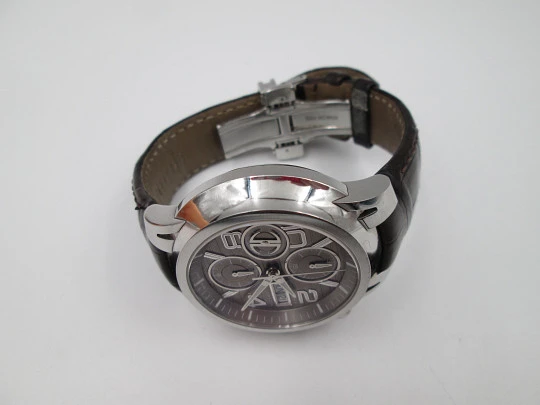 Cronógrafo automático para caballero Davidoff Velero. Acero inoxidable. Calendario Cronógrafo automático para caballero Davidoff Velero. Acero inoxidable. Calendario