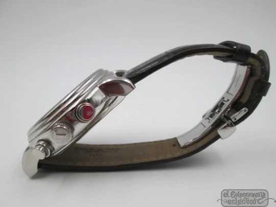 Cronógrafo automático Tissot T-Classic Carson. Fecha. Caja. Acero