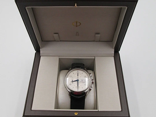 Cronógrafo Baume & Mercier Clifton. Automático. Estuche. Acero. Calendario Cronógrafo Baume & Mercier Clifton. Automático. Estuche. Acero. Calendario