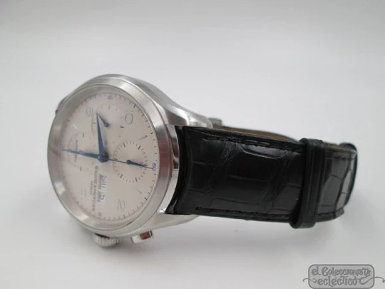 Cronógrafo Baume & Mercier Clifton. Automático. Estuche. Acero. Calendario Cronógrafo Baume & Mercier Clifton. Automático. Estuche. Acero. Calendario