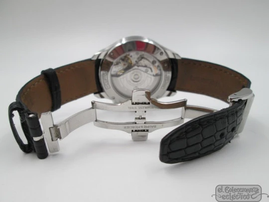 Cronógrafo Baume & Mercier Clifton. Automático. Estuche. Acero. Calendario Cronógrafo Baume & Mercier Clifton. Automático. Estuche. Acero. Calendario