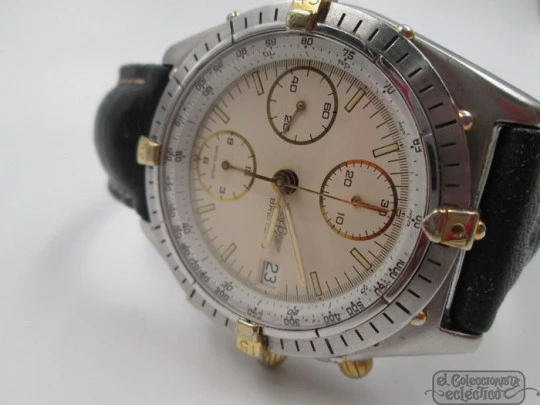 Cronógrafo Breitling Chronomat. Acero inoxidable. Automático. Fecha. 1990