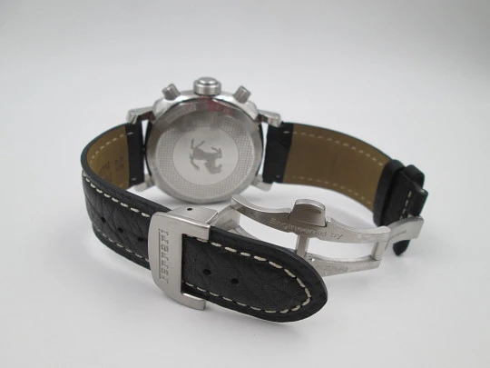 Cronógrafo Ferrari Panerai Granturismo. Acero inoxidable. Automático. Edición limitada. 2009