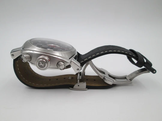 Cronógrafo Ferrari Panerai Granturismo. Acero inoxidable. Automático. Edición limitada. 2009
