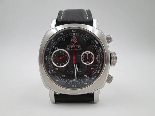 Cronógrafo Ferrari Panerai Granturismo. Acero inoxidable. Automático. Edición limitada. 2009