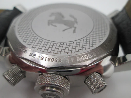 Cronógrafo Ferrari Panerai Granturismo. Acero inoxidable. Automático. Edición limitada. 2009