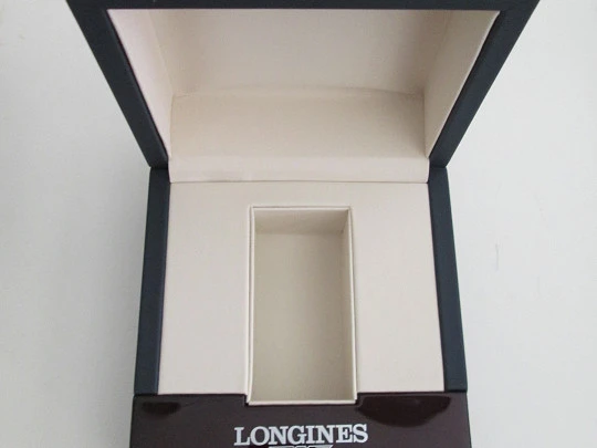 Cronógrafo Longines 13ZN Flyback. Oro rosa de 18k. Cuerda manual. Suiza. 1947. Caja