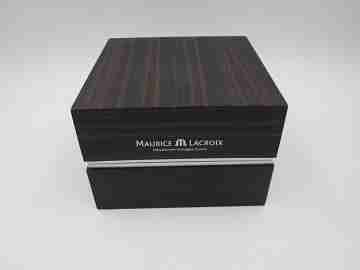 Cronógrafo Maurice Lacroix. Acero y chapado oro. Automático. Estuche. 1995