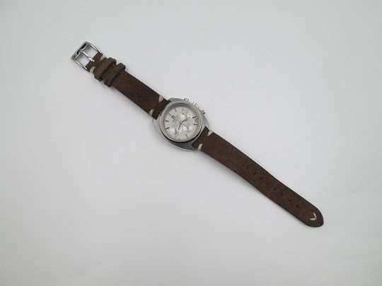 Cronógrafo Zenith El Primero. Acero inoxidable. Automático. Calendario. 1970