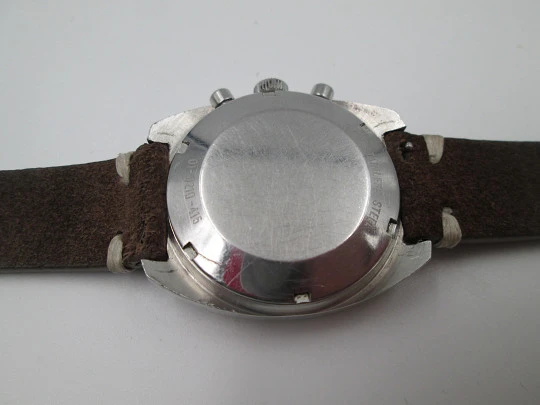 Cronógrafo Zenith El Primero. Acero inoxidable. Automático. Calendario. 1970