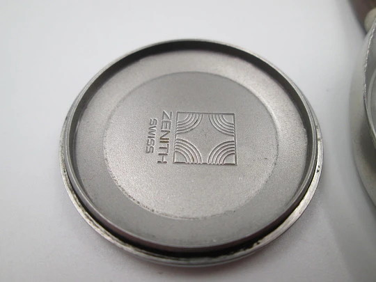 Cronógrafo Zenith El Primero. Acero inoxidable. Automático. Calendario. 1970