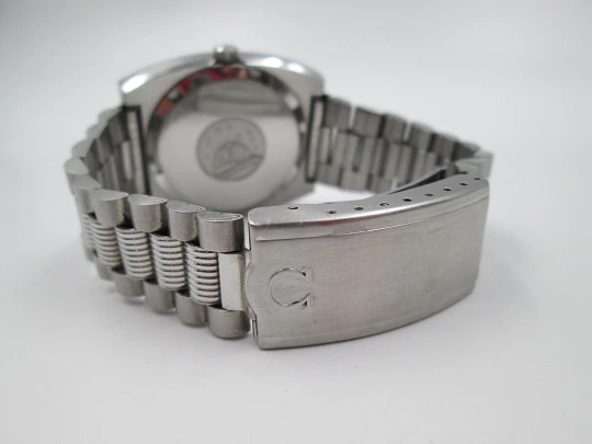 Cronómetro Omega Constellation. Acero inoxidable. Automático. Brazalete. Estuche