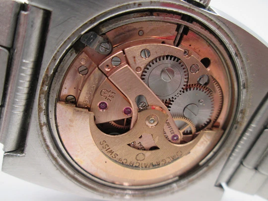 Cronómetro Omega Constellation. Acero inoxidable. Automático. Brazalete. Estuche