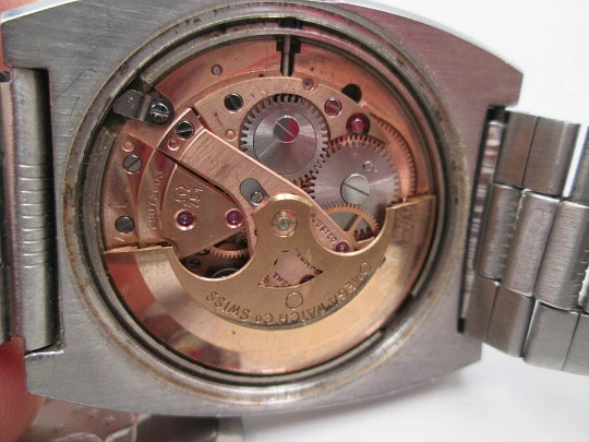 Cronómetro Omega Constellation. Acero inoxidable. Automático. Brazalete. Estuche