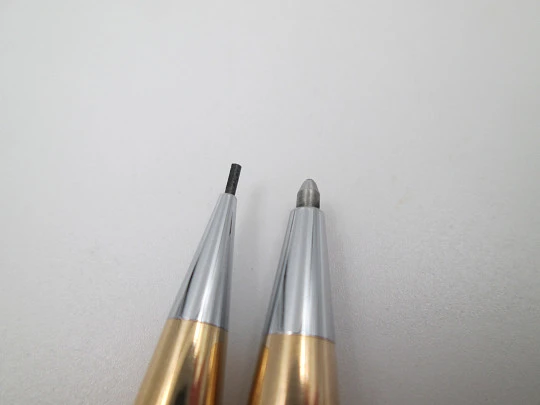 Cross Classic mechanical pencil and ballpoint pen set. 14k gold filled. Original box. 1990's
