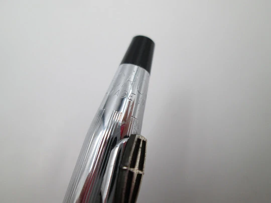 Cross Townsend / Classic Century fountain pen & ballpoint set. Chromed metal. 2000's