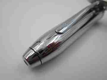 Cross Townsend / Classic Century fountain pen & ballpoint set. Chromed metal. 2000's