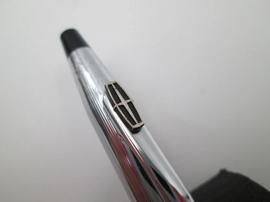 Cross Townsend / Classic Century fountain pen & ballpoint set. Chromed metal. 2000's