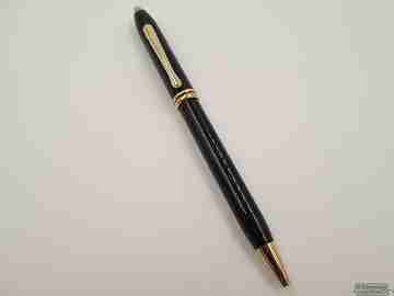 Cross Townsend. Laca negra y detalles chapados en oro 23K. 2005