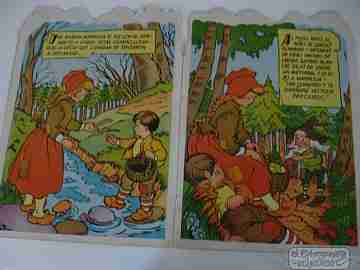 Cuento infantil troquelado. 1956. El árbol mágico. Toray. A. Bañolas