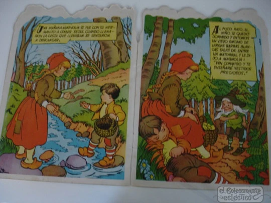 Cuento infantil troquelado. 1956. El árbol mágico. Toray. A. Bañolas