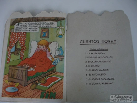 Cuento infantil troquelado. 1956. El árbol mágico. Toray. A. Bañolas