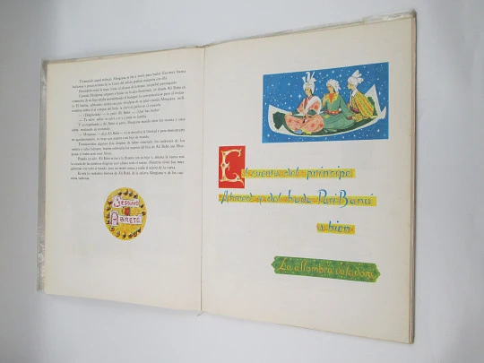 Cuentos Orientales. Ilustraciones a color Benvenuti. Fratelli Fabbri. Tapas duras. 1959