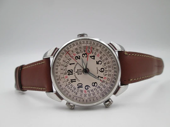 Cuervo y Sobrinos Habana Historiador Semanal automatic men's wristwatch. 2010's