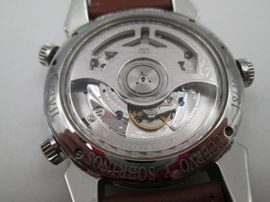 Cuervo y Sobrinos Habana Historiador Semanal automatic men's wristwatch. 2010's