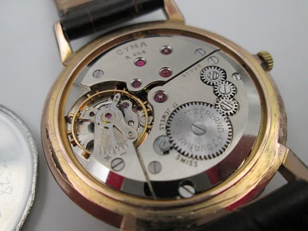 Cyma Cymaflex 20 Microns Gold Plated Steel Manual Wind 1950 | El