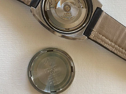 Cyma Navystar Stainless Steel Automatic 1970s Date | El