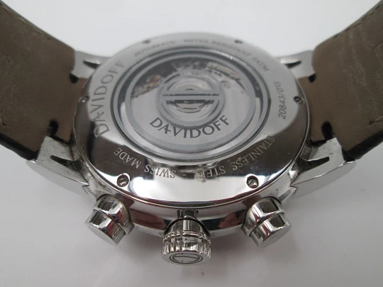 Davidoff Velero men's automatic sport chronograph. Stainless steel. Calendar. 2016 Davidoff Velero men's automatic sport chronograph. Stainless steel. Calendar. 2016