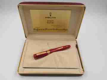 Delta Joaquin Rodrigo. Special limited edition. Burgundy resin & vermeil silver