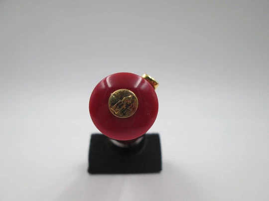 Delta Joaquin Rodrigo. Special limited edition. Burgundy resin & vermeil silver