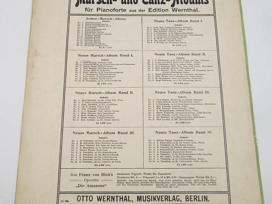 Der Wildschütz comic operetta. G. A. Lortzing. 19th century. Otto Wernthal. Germany