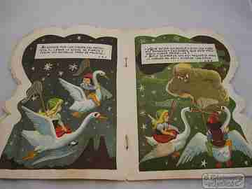 Die-cut book. Star hunters. 1961. Illustrator Ayné. Script Sotillos