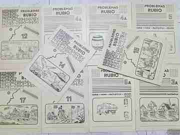 Diez cuadernos de problemas. 1977. Ediciones Rubio. Valencia