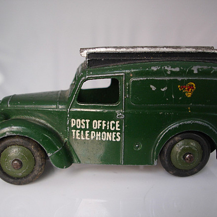 「Picolo」英国製 DINKY 大判・1930~1950年・4台セット Dinky Toys Telephone Service Van Meccano Ltd Model 261 Zinc Alloy