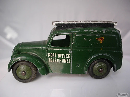 Dinky Toys. Años 50. Furgoneta teléfonos. Cinc. Inglaterra