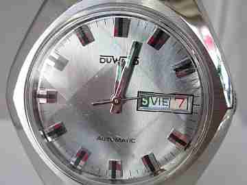 Duward. Acero inoxidable. Automático. Calendario triple. 1970. Armis
