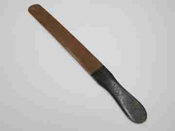 Eastern Telegraph Company wood world map letter opener. London. 1891