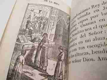 'Ejercicio Cotidiano'. Manuel Martin. Green velvet & openwork decorations. 1844.