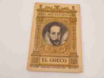 El Arte en España. El Greco en el Museo del Prado. Edición Thomas. 48 Ilustraciones. 1940
