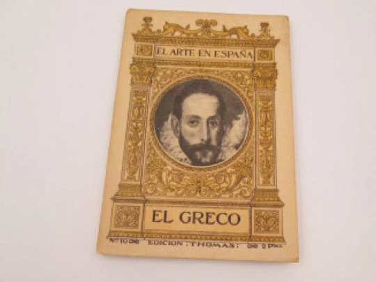 El Arte en España. El Greco en el Museo del Prado. Edición Thomas. 48 Ilustraciones. 1940