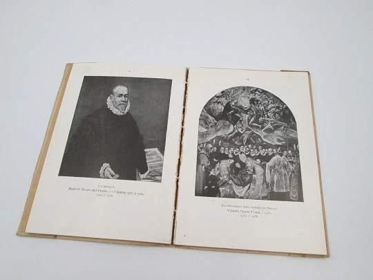 El Arte en España. El Greco en el Museo del Prado. Edición Thomas. 48 Ilustraciones. 1940