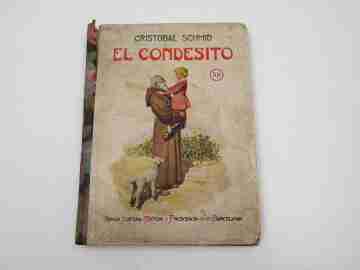 El Condesito. Ramón Sopena. Biblioteca Selecta. Tapas duras. Ilustraciones. 1934
